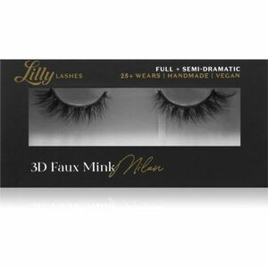 Lilly Lashes 3D Faux Mink umělé řasy typ Milan 1 pár obraz