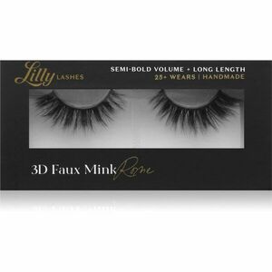 Lilly Lashes 3D Faux Mink umělé řasy typ Rome 1 pár obraz