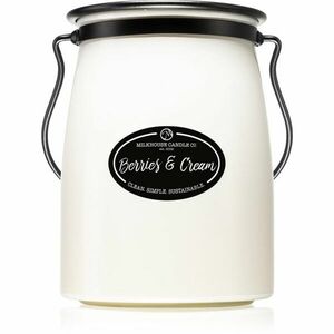 Milkhouse Candle Co. Creamery Berries & Cream vonná svíčka Butter Jar 624 g obraz