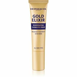 Dermacol Gold Elixir omlazující oční krém s kaviárem 15 ml obraz