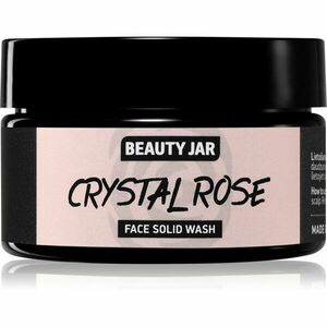 Beauty Jar Crystal Rose čisticí mýdlo na obličej pro rozjasnění pleti 25 g obraz