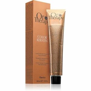 Fanola Oro Therapy Color Keratin barva na vlasy odstín in Copper Light Blonde 8.4. 100 ml obraz