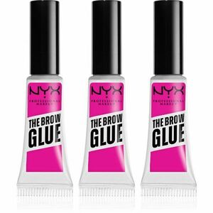 NYX Professional Makeup The Brow Glue gel na obočí 3x5 g obraz