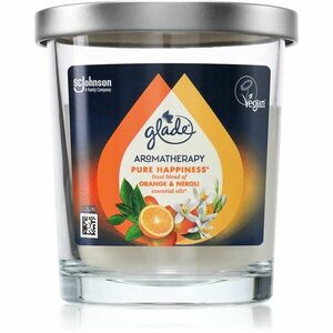 GLADE Aromatherapy Pure Happiness vonná svíčka 170 g obraz