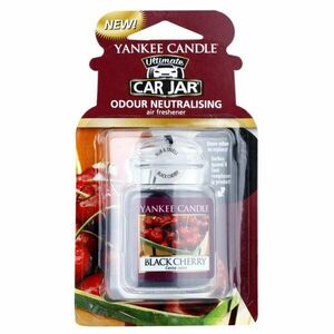 Yankee Candle Black Cherry vůně do auta závěsná 1 ks obraz