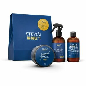 Steve's No Bull***t Hair Care Trio Box dárková sada na vlasy pro muže obraz