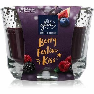 GLADE Berry Festive Kiss vonná svíčka 204 g obraz