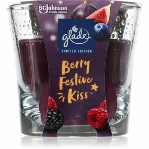 GLADE Berry Festive Kiss vonná svíčka 112 g obraz