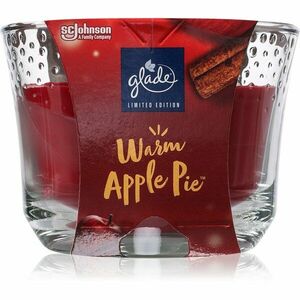 GLADE Warm Apple Pie vonná svíčka 204 g obraz