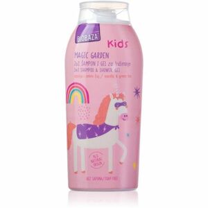 BIOBAZA Magic Garden sprchový gel na tělo a vlasy pro děti 250 ml obraz