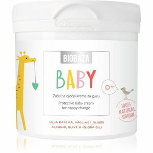 BIOBAZA Baby dětský ochranný krém proti opruzeninám 550 ml obraz