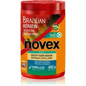 Novex Brazilian Keratin obnovující maska pro poškozené vlasy 400 g obraz