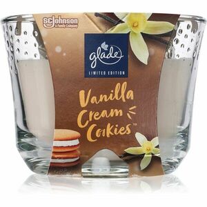 GLADE Vanilla Cream Cookies vonná svíčka 204 g obraz