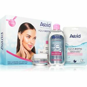 Astrid Aqua Biotic Tripack dárková sada pro dokonalou pleť 3 ks obraz