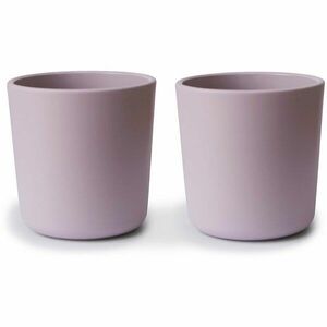 Mushie Dinnerware Cup hrnek Soft Lilac 2 ks obraz