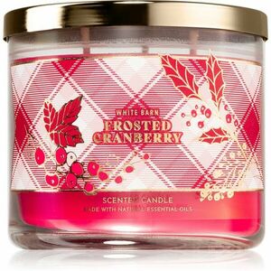 Bath & Body Works Frosted Cranberry vonná svíčka 411 g obraz