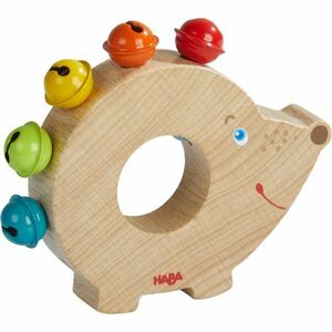 Haba Wooden Rattle Hedgehog chrastítko ze dřeva 6 m+ 1 ks obraz