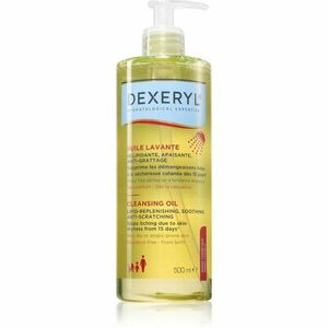 Dexeryl Cleansing oil jemný čisticí olej pro velmi suchou citlivou a atopickou pokožku 500 ml obraz