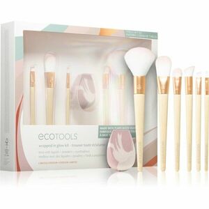 EcoTools Glow Collection Wrapped in Glow sada štětců pro dokonalý vzhled obraz