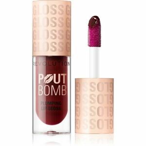 Makeup Revolution Pout Bomb lesk na rty se zvětšujícím efektem odstín Jelly Berry Mauve 4.6 ml obraz