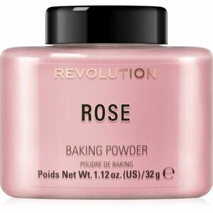 Makeup Revolution Baking Powder sypký pudr odstín Rose 32 g obraz