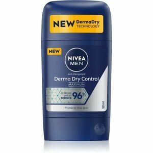 NIVEA MEN Derma Dry Control tuhý antiperspirant 50 ml obraz