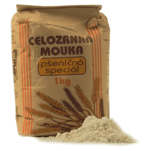 NATURAL JIHLAVA Mouka celozrnná pšeničná speciál natural 1000 g obraz