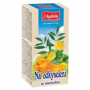 Čaj na odkyselení se smetankou 20 x 1.5g Apotheke obraz