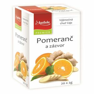 APOTHEKE Pomeranč a zázvor 20x2 g obraz