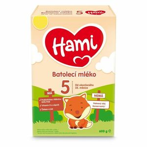 HAMI 5 Batolecí mléko od ukončeného 35.měsíce 600 g obraz