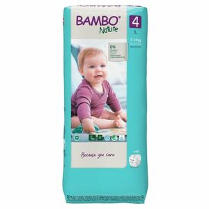 BAMBO Nature 4 Dětské pleny 7-14 kg 48 ks obraz