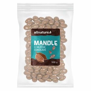 ALLNATURE Mandle v mléčné čokoládě 500 g obraz