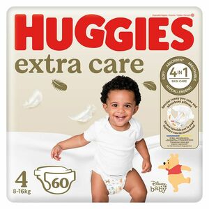 HUGGIES Dětské plenky Extra Care 4 velikost 8-16 kg 60 kusů obraz