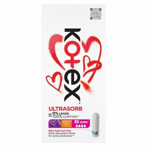 KOTEX Ultra Sorb Tampony Super 32 kusů obraz