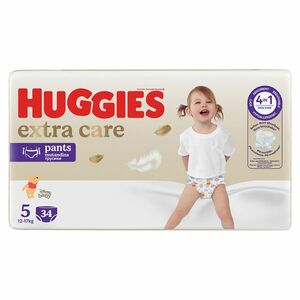 HUGGIES Dětské plenky Extra Care Pants 5 velikost 12-17 kg 34 kusů obraz