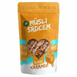 TOPNATUR Müsli srdcem slaný karamel 350 g obraz