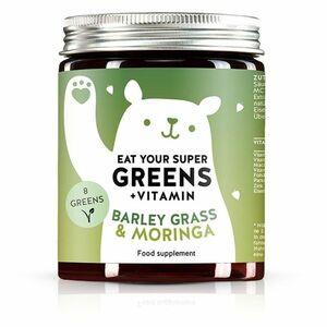 BEARS WITH BENEFITS vitamíny s ječmenem a moringou 60 kusů obraz