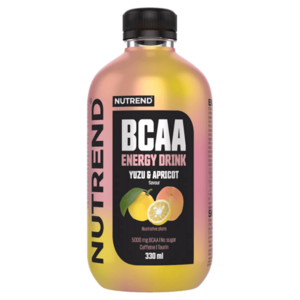 NUTREND BCAA energy drink yuzu a meruňka 330 ml obraz