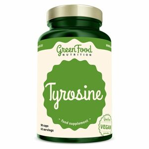 GREENFOOD NUTRITION Tyrosin 90 kapslí obraz