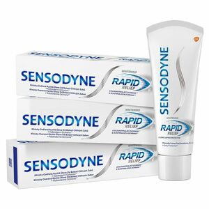 SENSODYNE Rapid Whitening Zubní pasta 3 x 75 ml obraz