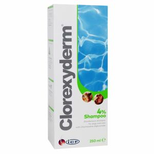 CLOREXYDERM 4% šampon pro psy a kočky 250 ml obraz