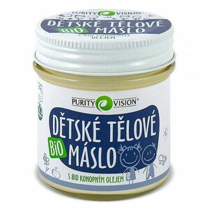 PURITY VISION Dětské tělové máslo 120 ml BIO obraz