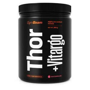 GYMBEAM Thor fuel vitargo předtréninkový stimulant meloun 600 g obraz