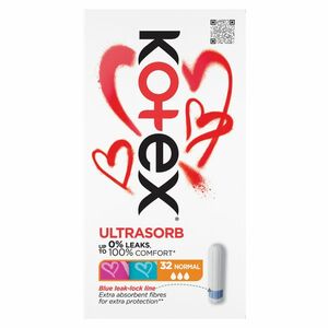 KOTEX Ultra Sorb Tampony Normal 32 kusů obraz