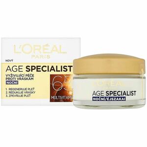 L´OREAL Age Specialist 65+ Noční krém 50 ml obraz