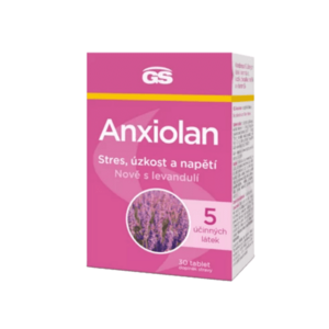 GS Anxiolan s levanduli 30 tablet obraz