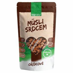 TOPNATUR Müsli srdcem oříškové 350 g obraz