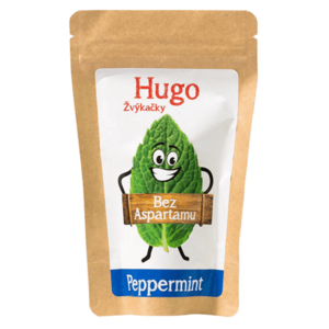 HUGO Žvýkačky peppermint 9 g obraz