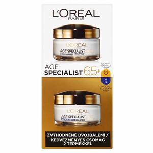 L'ORÉAL Paris Age Specialist 65+ Duopack Denní krém + noční krém 2 x 50 ml obraz