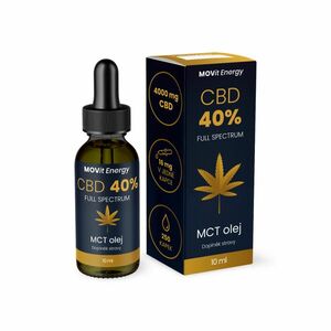 MOVIT ENERGY CBD 40% Full Spectrum MCT olej 10 ml obraz